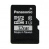 Paměťová karta microSD Panasonic 32 GB 40 MB / s třída A1 (bez adaptéru) + systém Raspbian pro Raspberry Pi 4B / 3B + / 3B / 2B - zdjęcie 1