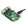 MicroHDMI - kabel HDMI - originální pro Raspberry Pi 4 - 2 m - černý - zdjęcie 3