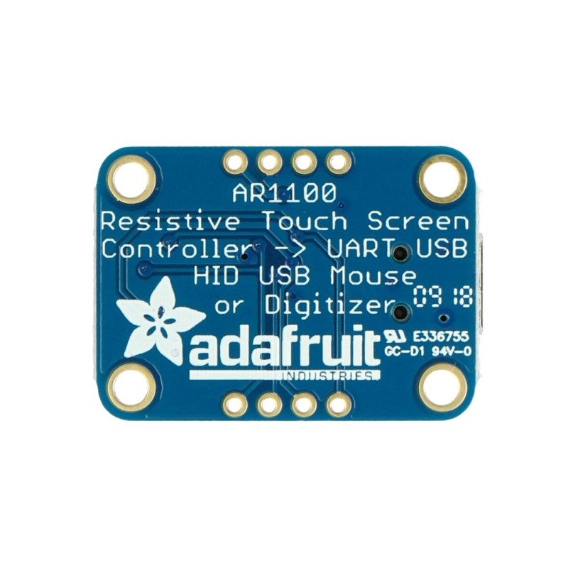 Odporový řadič dotykové obrazovky AR1100 - modul Adafruit