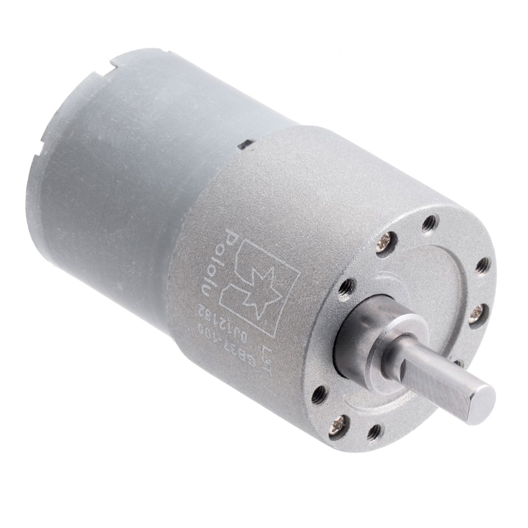 Motor 37Dx57L s převodovkou 100: 1 12V 100RPM - Pololu 4745