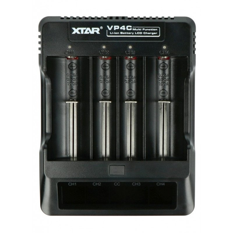 Nabíječka baterií XTAR VP4 - 1-4 ks.