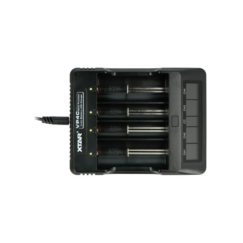 Nabíječka baterií XTAR VP4 - 1-4 ks.