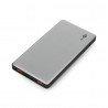 PowerBank Goobay 10.0 59821 Quick Charge 3.0 10000mAh mobilní baterie - šedá - černá - zdjęcie 1
