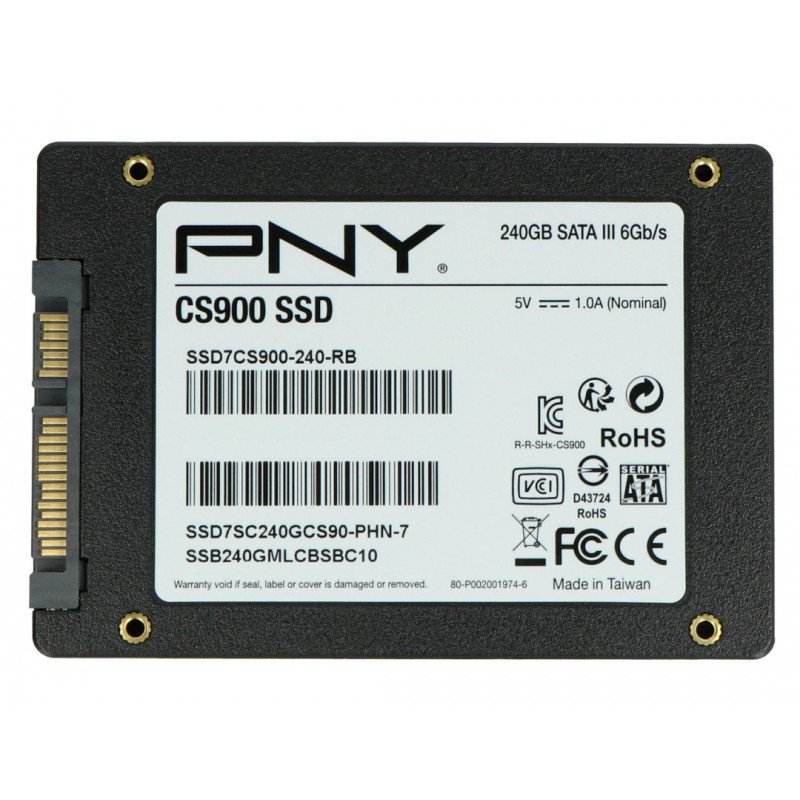 PNY CS900 240 GB SSD pevný disk