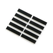 Přímá zásuvka 1x16pin, rozteč 2,54 mm - vertikální
