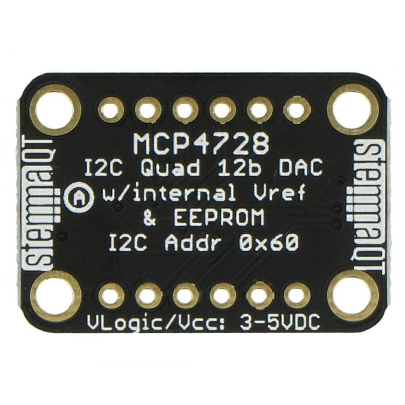 Převodník DCP I2C MCP4728 - 4 kanály + EEPROM - Adafruit 4470