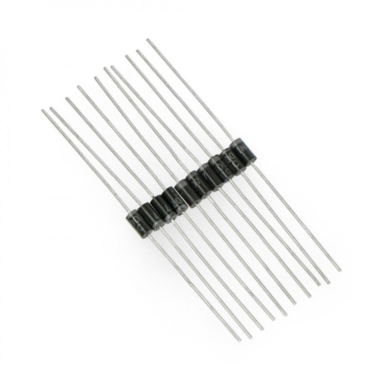 Usměrňovací dioda 1N4007 1A / 1000V - 10ks.