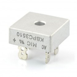 Můstkový usměrňovač KBPC3510 - 1000V / 35A - s konektory
