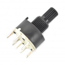 Otočný přepínač 8polohový 1 obvod - 29,5 mm