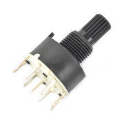 Otočný přepínač 2 polohy 2 obvody - 29,5 mm