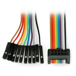 Kabel IDC 10 female - kolíky