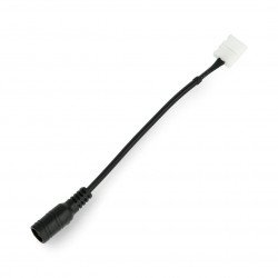 Konektor pro LED pásky 8mm 2 pin - DC 5,5 / 2,1mm