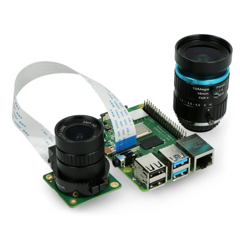 Fotoaparát Raspberry Pi HQ IMX477R 12,3 MPx - pro Raspberry Pi
