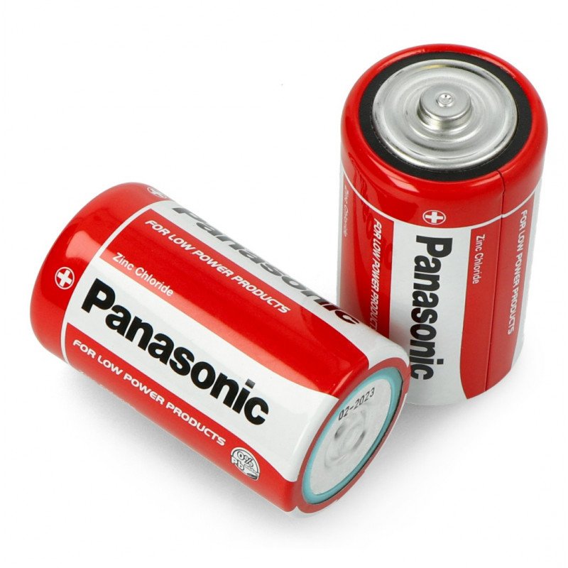 Baterie Panasonic R20 typ D - 2ks