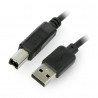 Kabel USB A - B - 1,8 m - zdjęcie 1