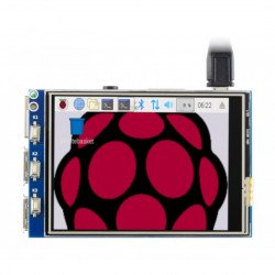 Modul 3,2 '' TFT LCD dotykového displeje 320x240 pro Raspberry Pi A, B, A +, B +, 2B, 3B, 3B +