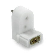 Motor HP 120: 1 150RPM - úhlová mini oboustranná hřídel - Pololu 1520