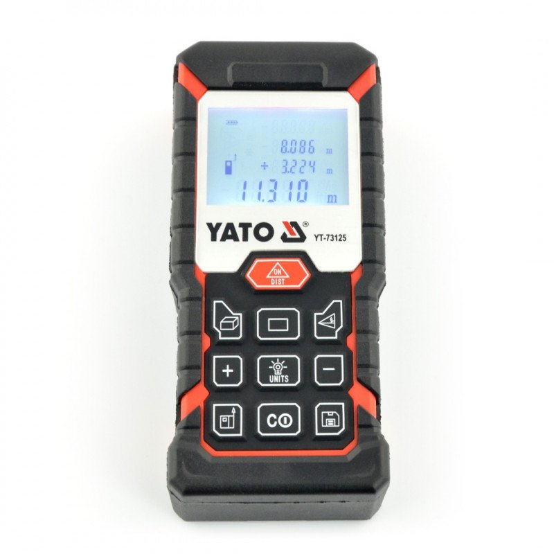 Yato YT-73125 laserový dálkoměr - 40 m