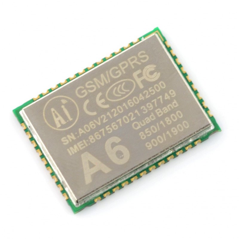 GSM / GPRS A6 modul AI-Thinker - UART