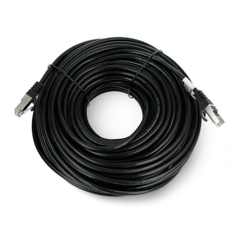 Lanberg Ethernet Patchcord FTP 5e 30m - černý