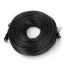 Lanberg Ethernet Patchcord UTP 5e 50m - černý - zdjęcie 2