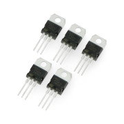 Stabilizátor 5V L7805CV - THT TO220