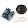 Modul ISD1820 pro záznam zvuku s reproduktorem pro Arduino - zdjęcie 1