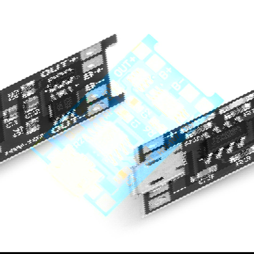 Nabíječka Li-Pol TP4056 pro jeden článek 1S 3,7V microUSB s ochranou