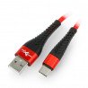 Kabel eXtreme Spider USB A - USB C - 1,5 m - červený - zdjęcie 1