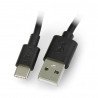 Nabíjecí a synchronizační kabel Goobay USB-C 0,1 m černý - zdjęcie 1