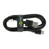 Goobay USB A 2.0 - USB C černý kabel - 1m - zdjęcie 2