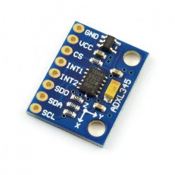 ADXL345 3osý digitální akcelerometr I2C / SPI - modul