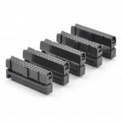 26kolíková zásuvka IDC pro pásku - 5 ks.