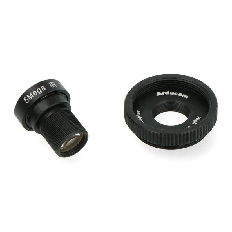 Objektiv M12 s adaptérem pro kameru Raspberry Pi HQ - teleobjektiv 25 mm - ArduCam LN036