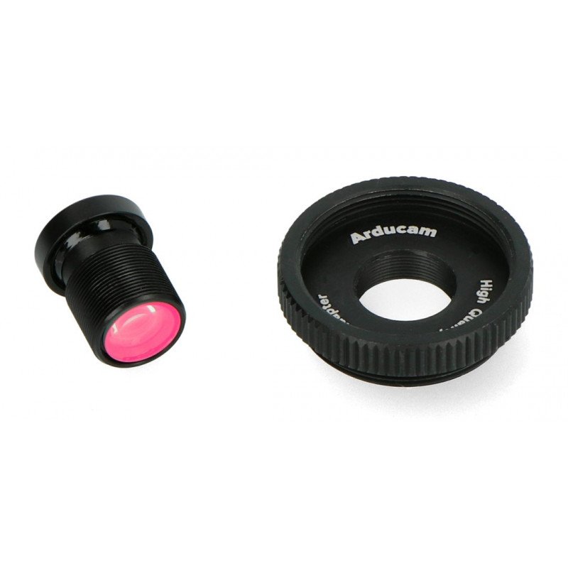Objektiv M12 3,56 mm s adaptérem pro kameru Raspberry Pi - ArduCam LN033