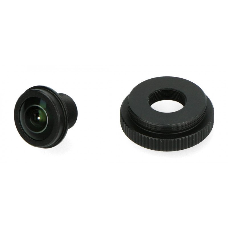 Objektiv Fisheye M12 1,56 mm s adaptérem pro kameru Raspberry Pi - AduCam LN031