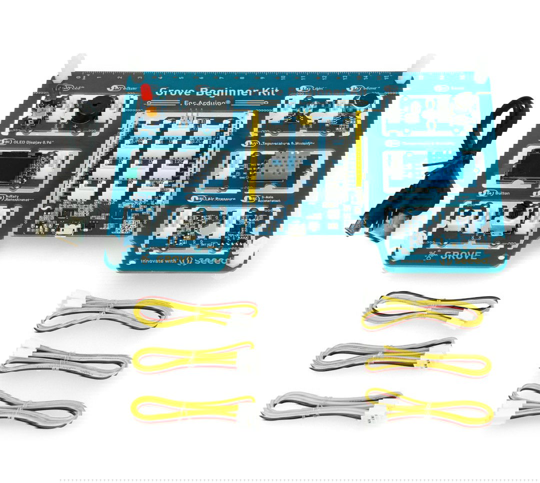 Grove - sada 10 senzorů s modulem Seeeduino Lotus pro začátečníky