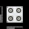 Panel klávesnice 2x2 - kompatibilní s LED diodami - SparkFun - zdjęcie 3