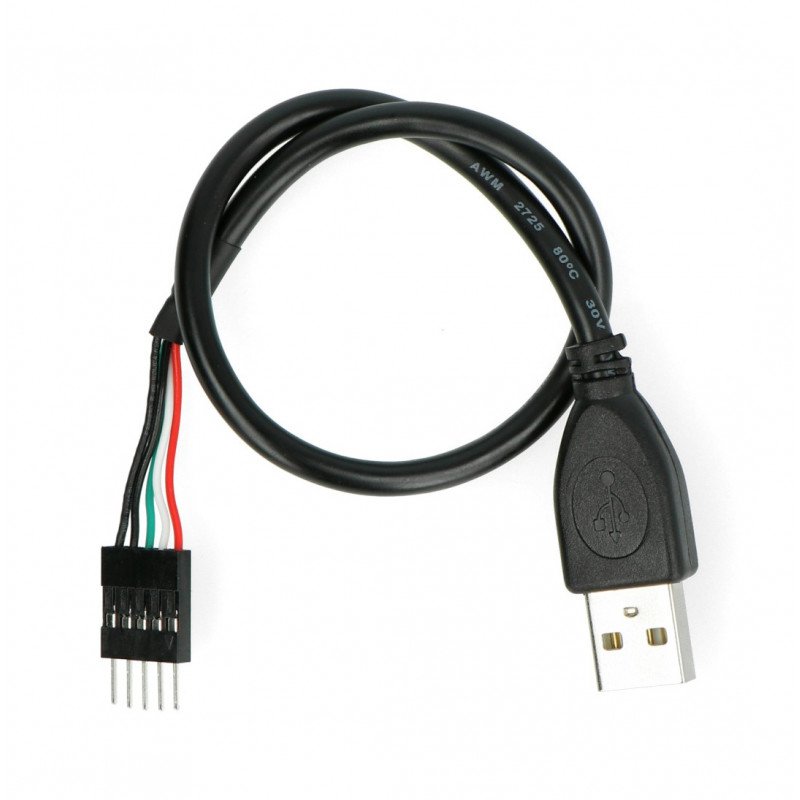 Kabel USB A s konektorem 1x5 - 0,3 m