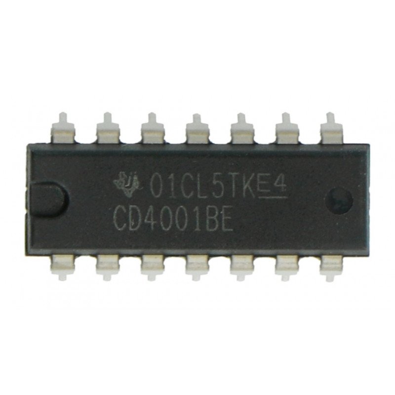 Logický obvod CD4001BE 4xNOR - 5ks.