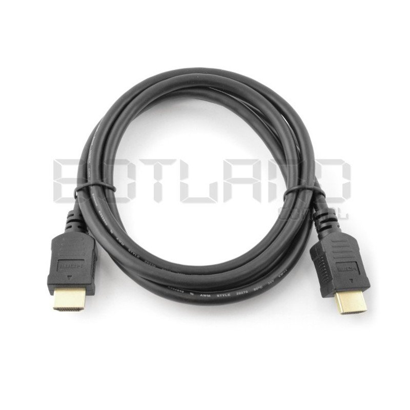 Kabel HDMI Art AL-10 3v1: audio, video, ethernet - dlouhý 1,5 m