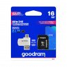 Goodram All in One - 16GB paměťová karta micro SD / SDHC třídy 10 + adaptér + čtečka OTG - zdjęcie 1