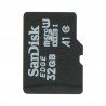 Paměťová karta SanDisk microSD 32GB 80MB/s class 10 + systém Raspbian NOOBs pro Raspberry Pi 4B/3B+/3B/2B - zdjęcie 1