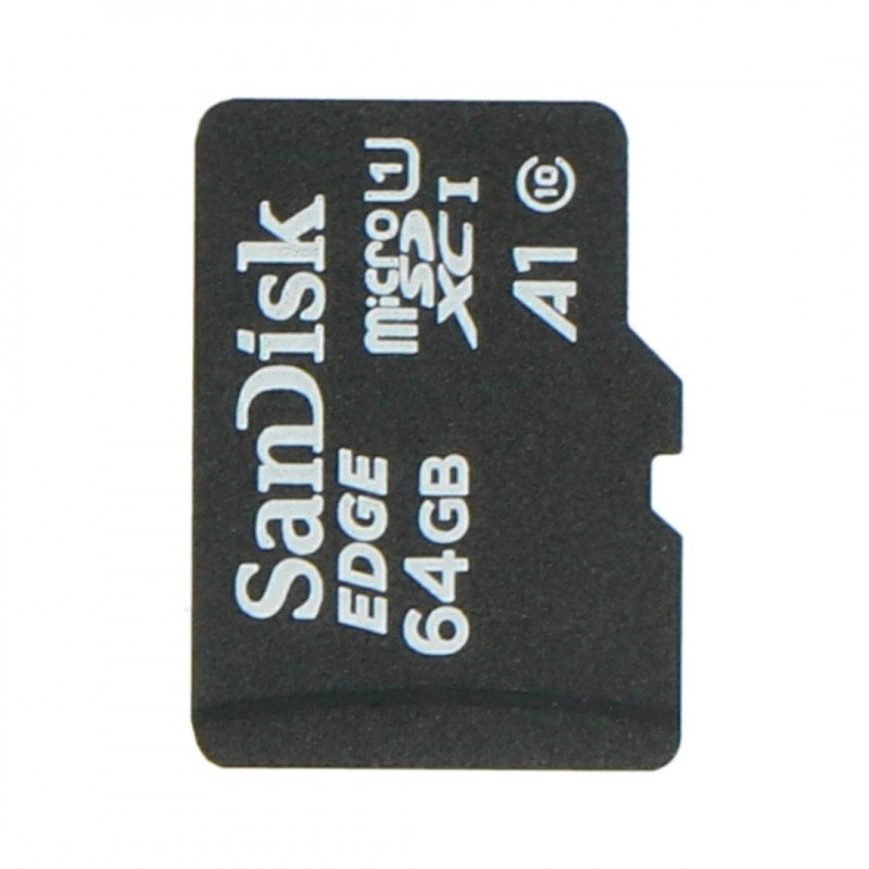 Paměťová karta SanDisk microSD 64 GB 80 MB / s třída 10 + Raspbian NOOB systém pro Raspberry Pi 4B / 3B + / 3B / 2B