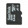 Paměťová karta SanDisk microSD 64 GB 80 MB / s třída 10 + Raspbian NOOB systém pro Raspberry Pi 4B / 3B + / 3B / 2B - zdjęcie 1