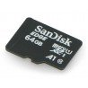Paměťová karta SanDisk microSD 64 GB 80 MB / s třída 10 + Raspbian NOOB systém pro Raspberry Pi 4B / 3B + / 3B / 2B - zdjęcie 3