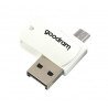 Čtečka karet microSD s USB a microUSB OTG vstupem - GoodRam - zdjęcie 2