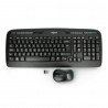 Bezdrátová sada Logitech MK330 - klávesnice + myš - černá - zdjęcie 1
