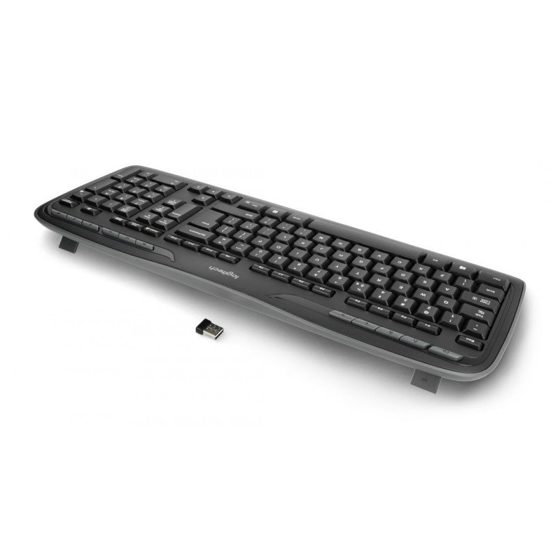 Bezdrátová sada Logitech MK330 - klávesnice + myš - černá