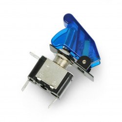 Vypínač ON / OFF 12V / 20A podsvícený - modrý - Adafruit 3306